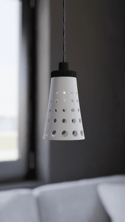 Modular lamp Shade 20 3d model