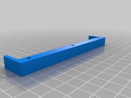 Under desk Sliding Cup Holder 3d model