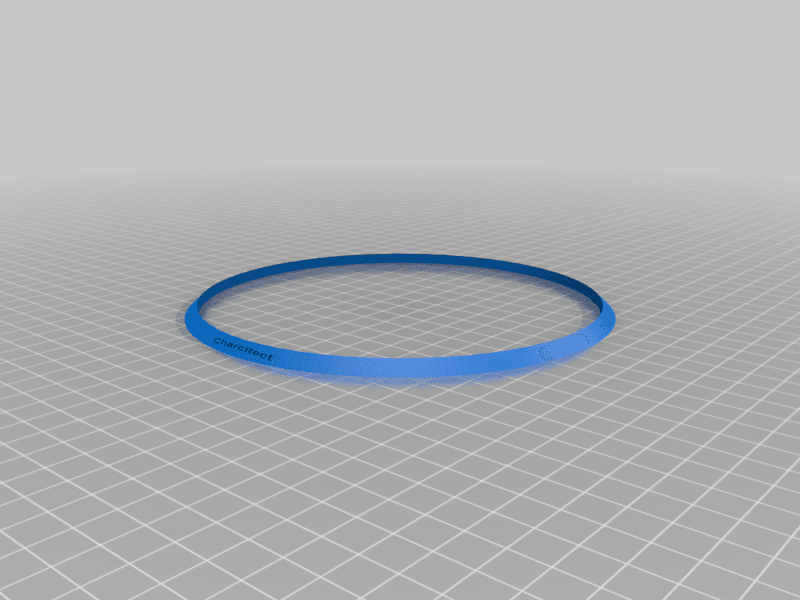 SB13PFC25R-08 Woofer Diffraction Ring 3d model