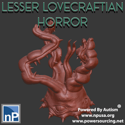 Lesser Lovecraftian Horror 3d model