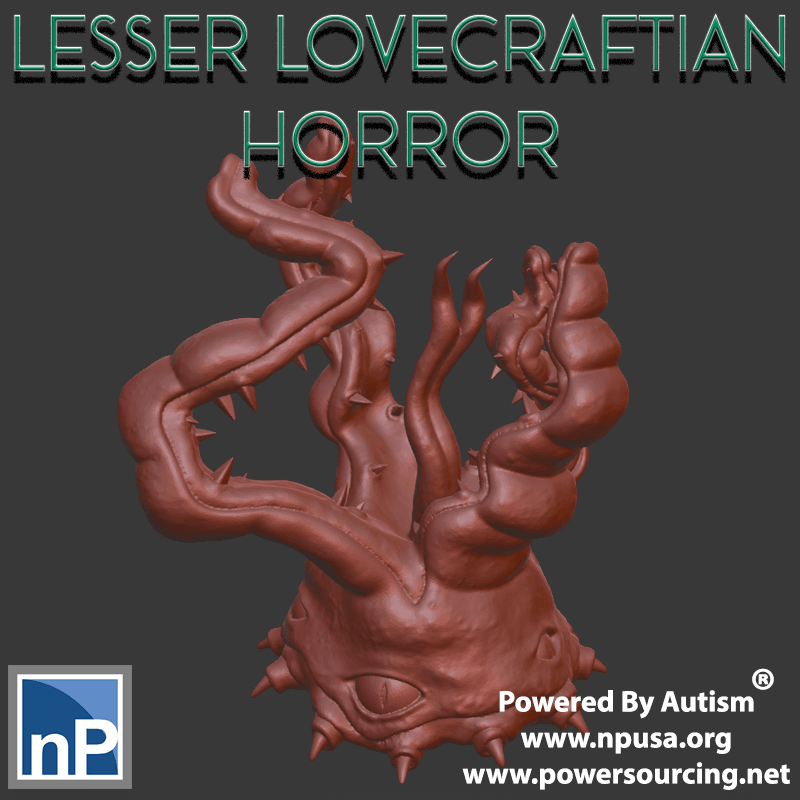 Lesser Lovecraftian Horror 3d model