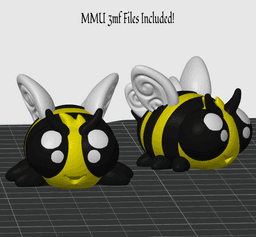 Bumblebee Puffling - Exclusive Model 3d model