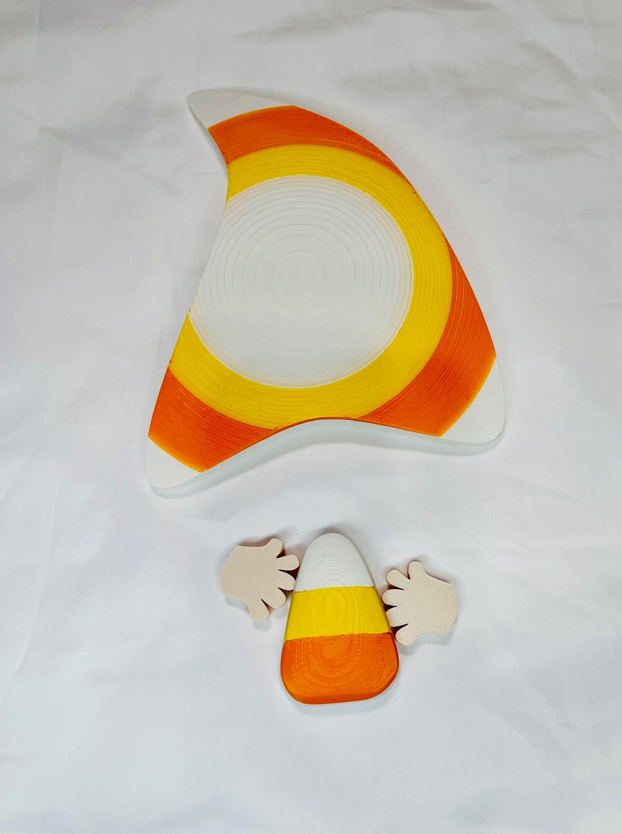 Magnetic Candy Corn Hat Gnome For Modular Sign 3d model