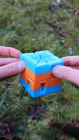 Magic Cube Auxetic Fidget Toy 3d model