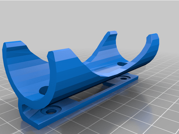 Bike Pump Mount 3d model