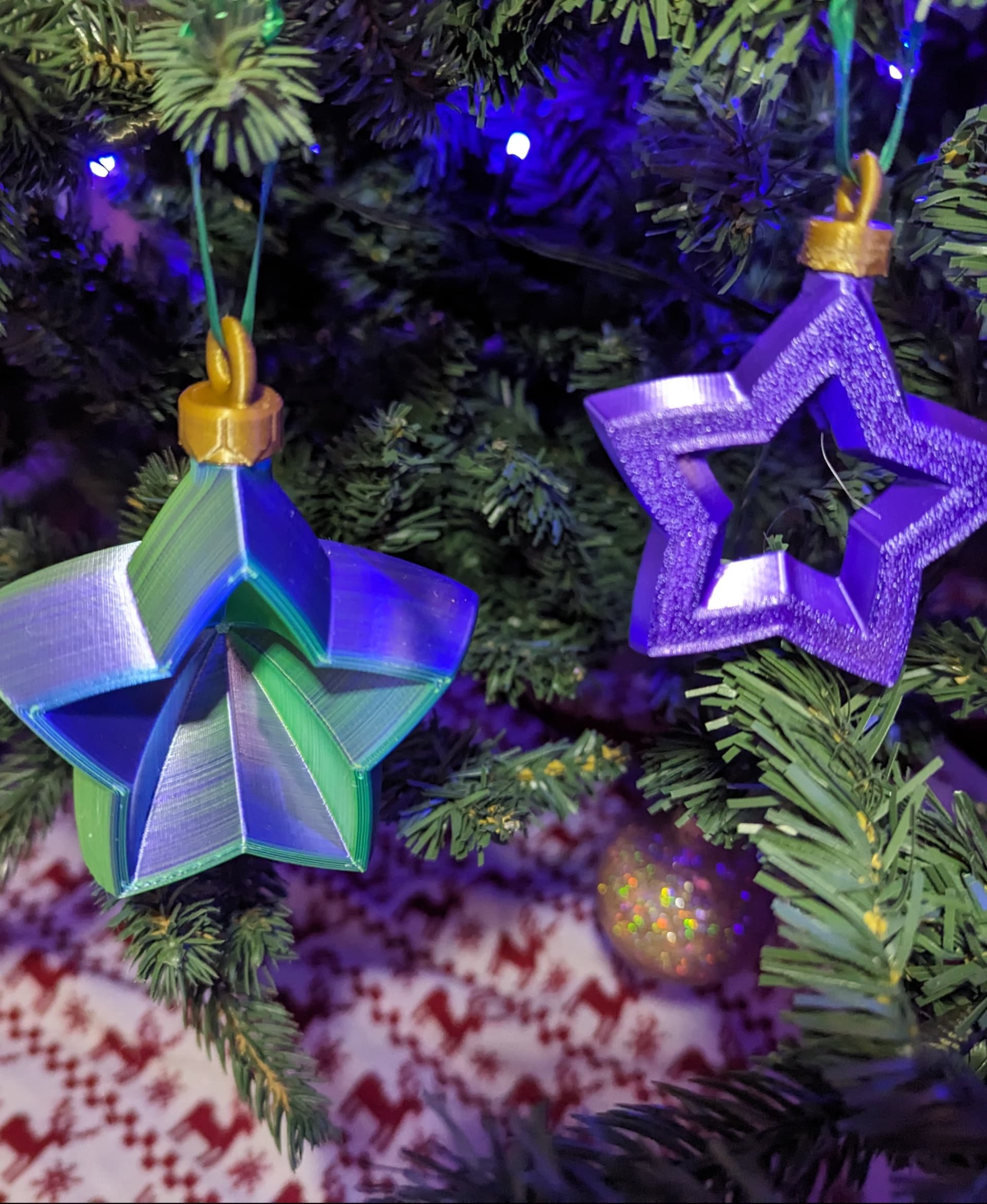 75% in @Polymaker_3D Silk Purple
100% in @zyltech Tri-Silk Sunny Indigo
#ThangsHolidayMakes