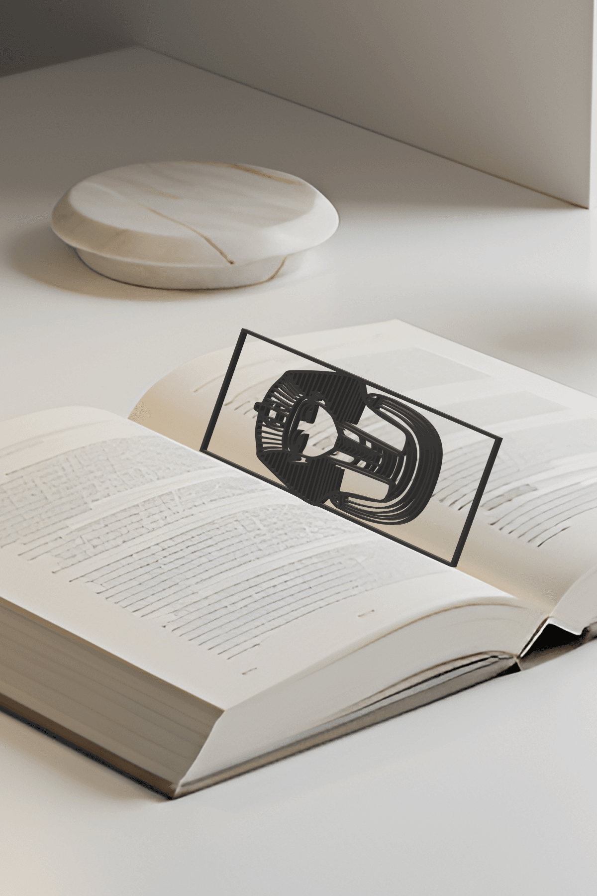 Egpyt Bookmark, Creativity Bookmark, Gift Idea 3d model