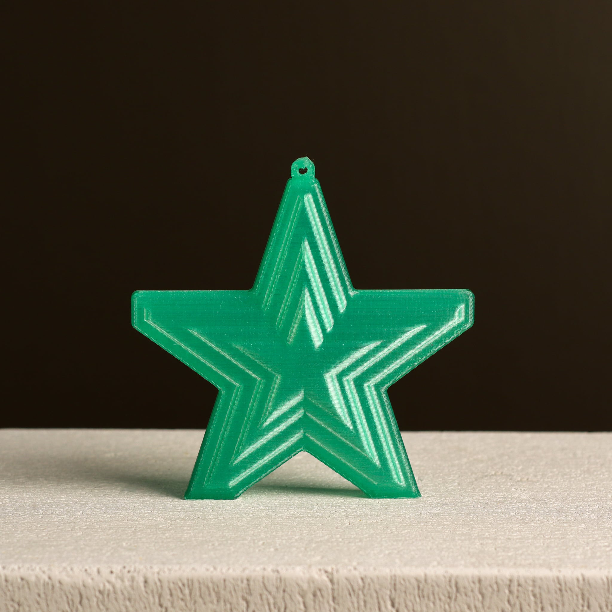 Additive Star Tree Ornament, Christmas Decor by Slimprint 3d model