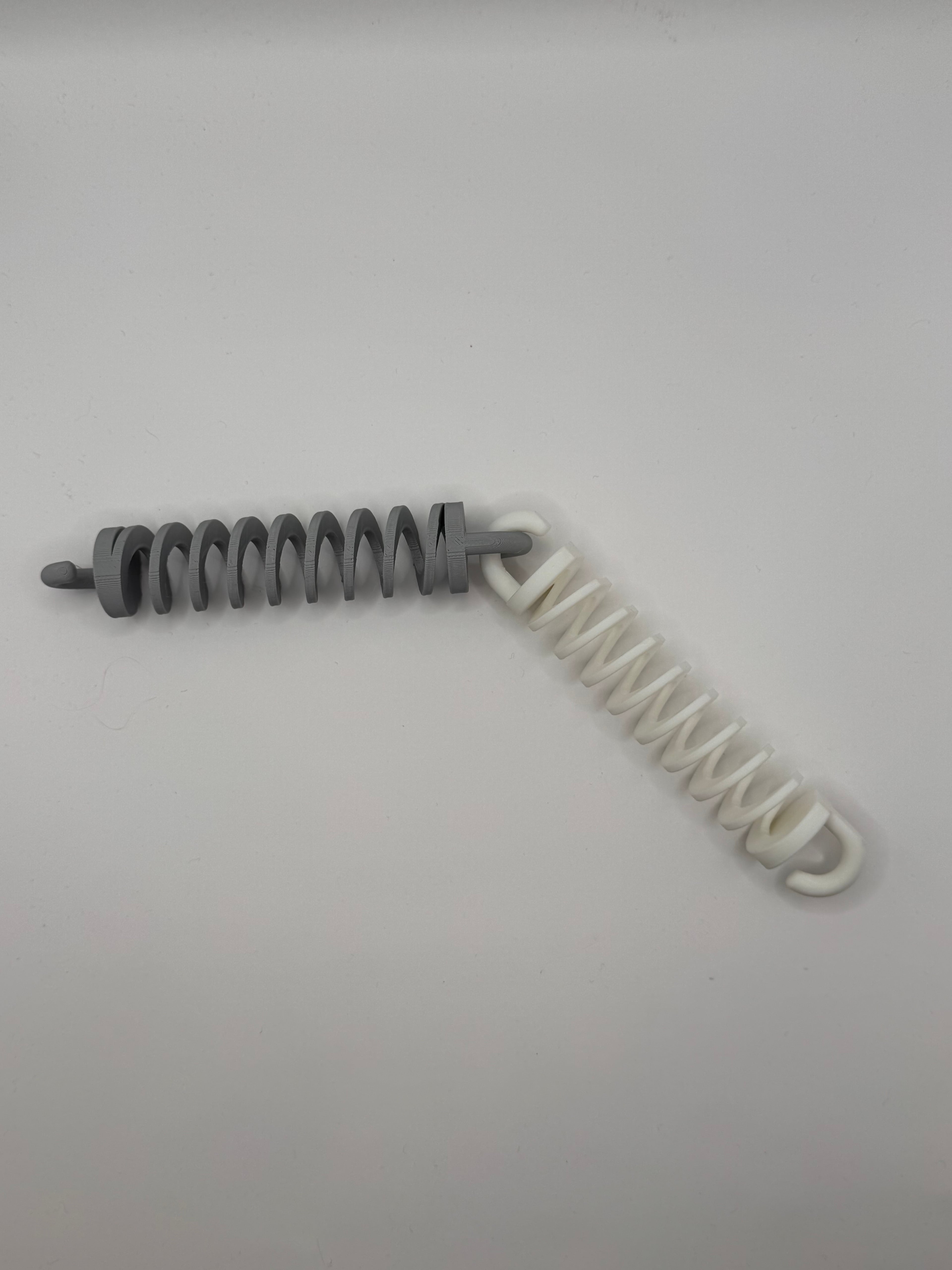 Tension Spring (No Support) 3d model