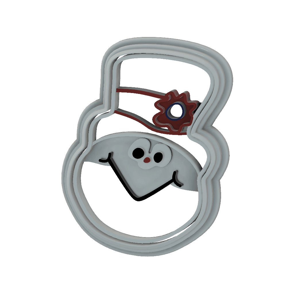 Christmas Cookie Cutters 3d model