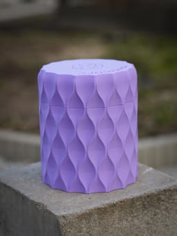 TWIST-OFF PLANTER - WAVES 3d model