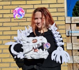 Skull Drake Hand Puppet (Personal Use) 3d model