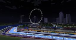 Minecraft Singapore Grand Prix 3d model