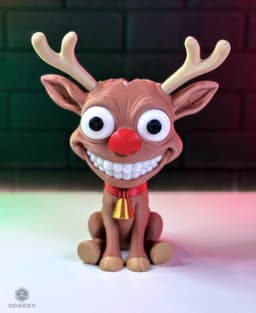 Rudolph The Dead Reindeer 3d model