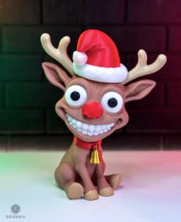 Rudolph The Dead Reindeer 3d model