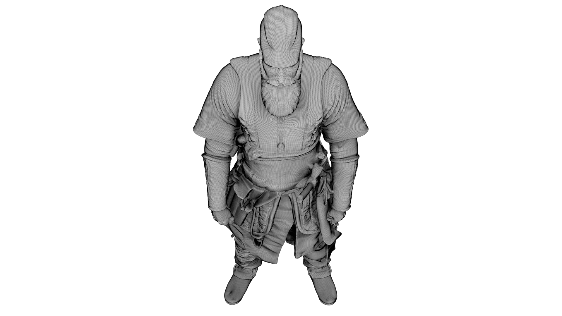 Ironbound Viking 3d model