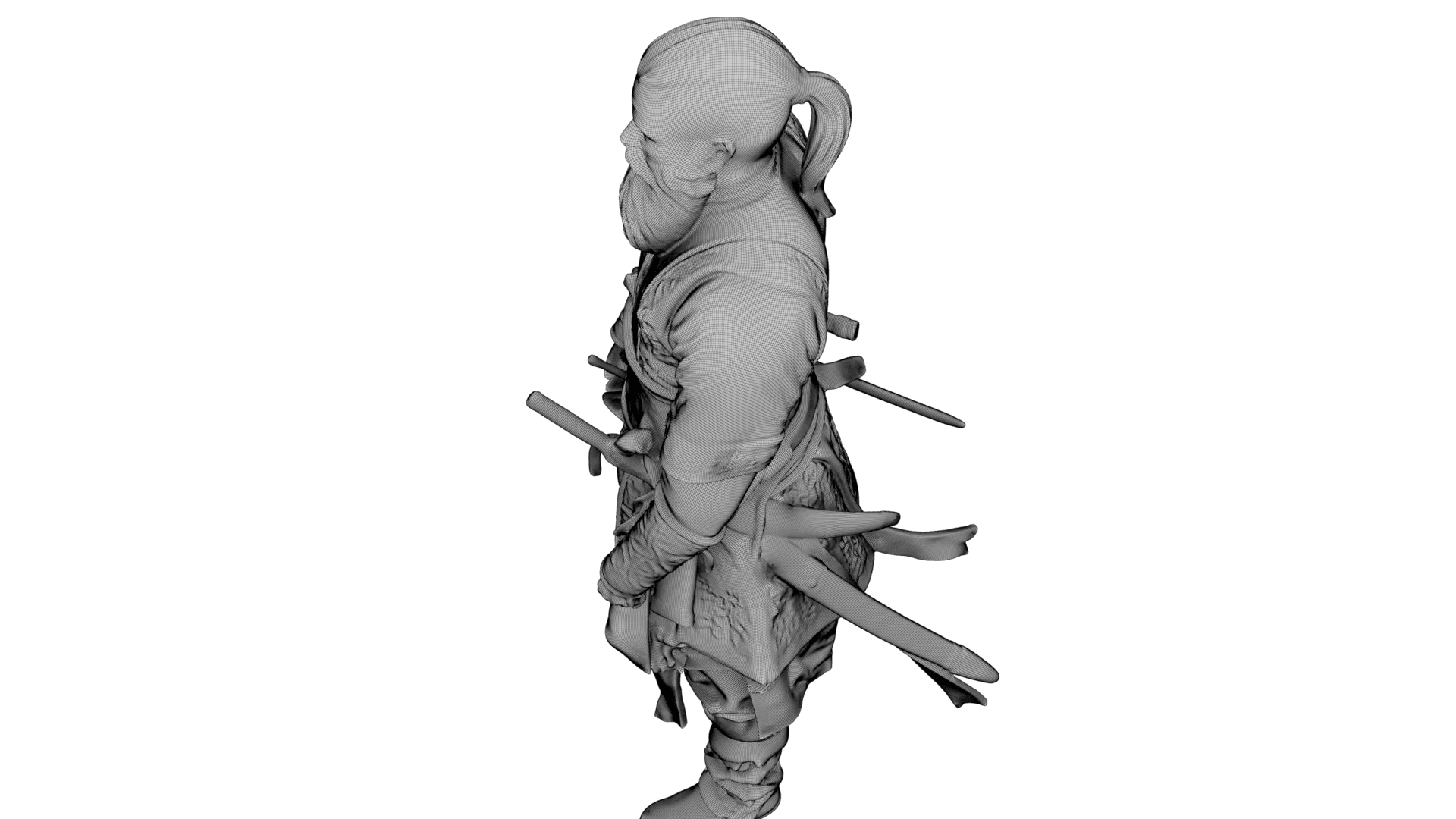 Ironbound Viking 3d model