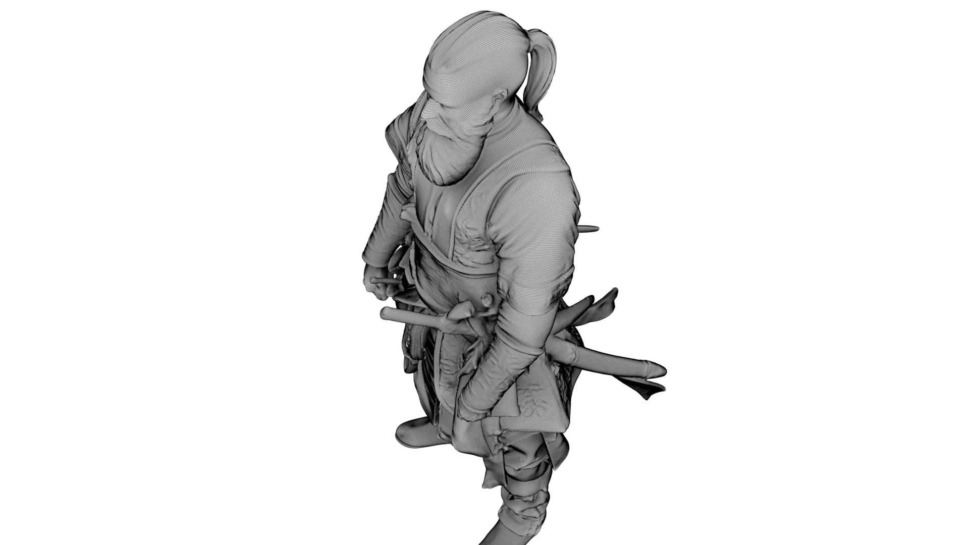 Ironbound Viking 3d model