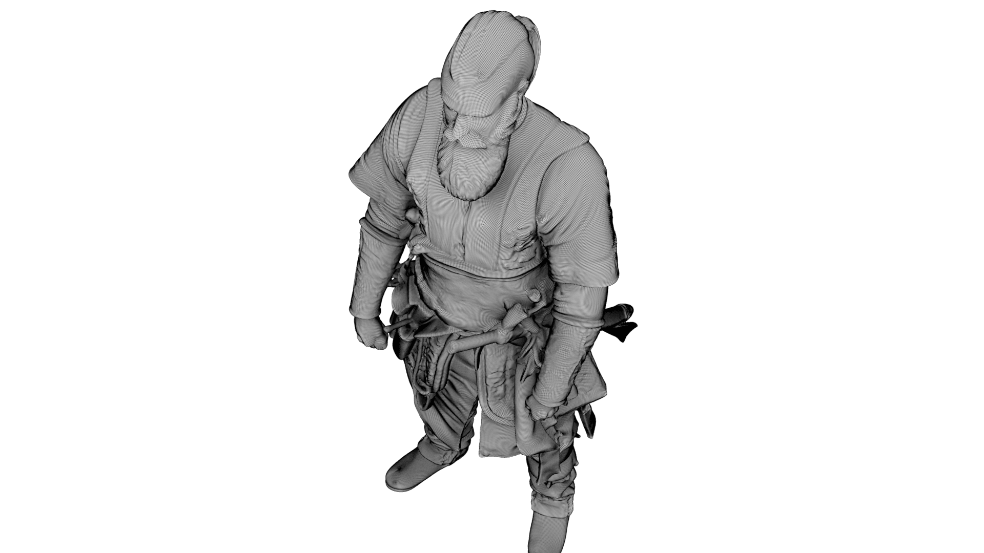 Ironbound Viking 3d model