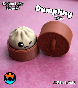 Dumpling Clicker 3d model