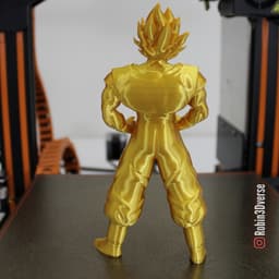 Goku Support Free Remix - Support-Free Goku! - 3d model