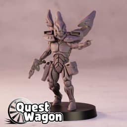Space Elf Squad 3d model