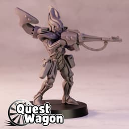 Space Elf Squad 3d model