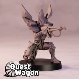 Space Elf Squad 3d model