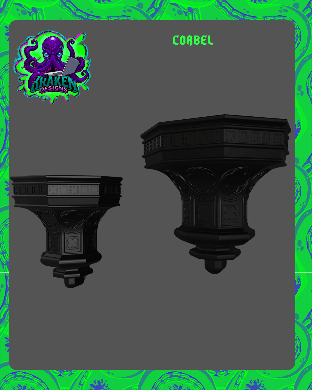 Corbel Shelf 3d model