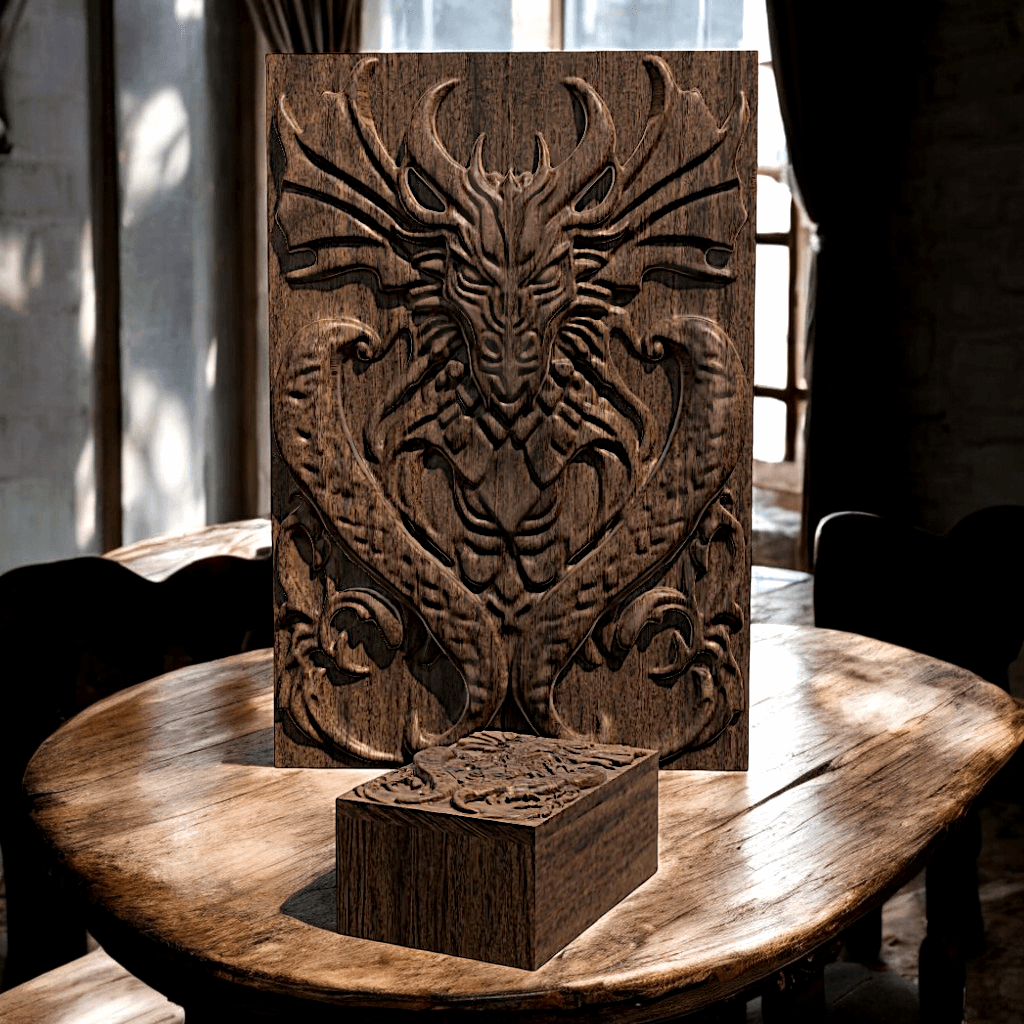 Dragon Head Box 3d model