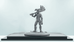 3 Pack DnD Mini - 35mm Aztec Style Melee Character (Pre-Supported) 3d model