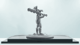3 Pack DnD Mini - 35mm Aztec Style Melee Character (Pre-Supported) 3d model