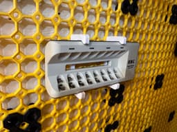 Multiboard Pegboard Click - AA / AAA Battery Charger Mount 3d model