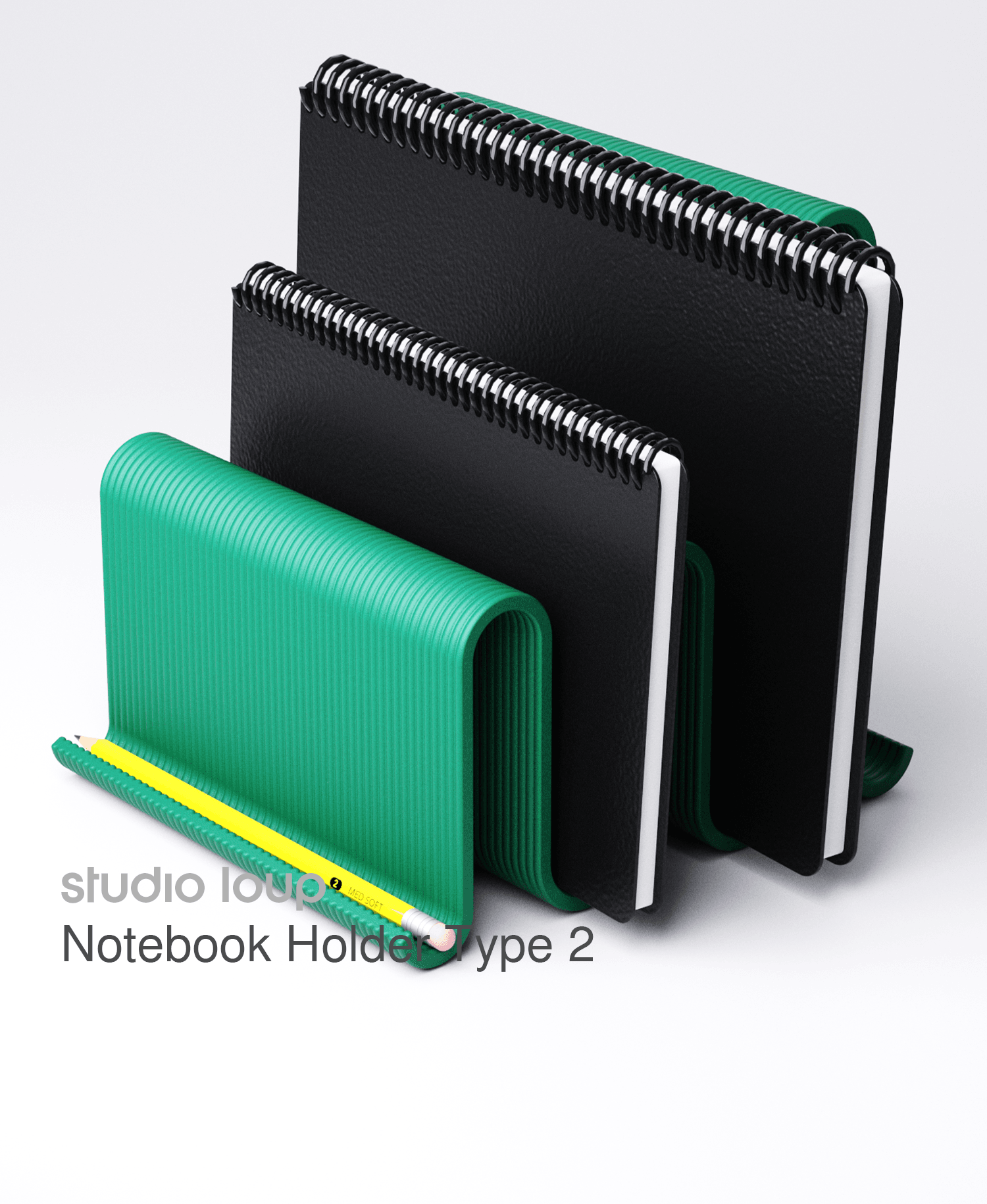 Notebook Holder Type 2 3d model