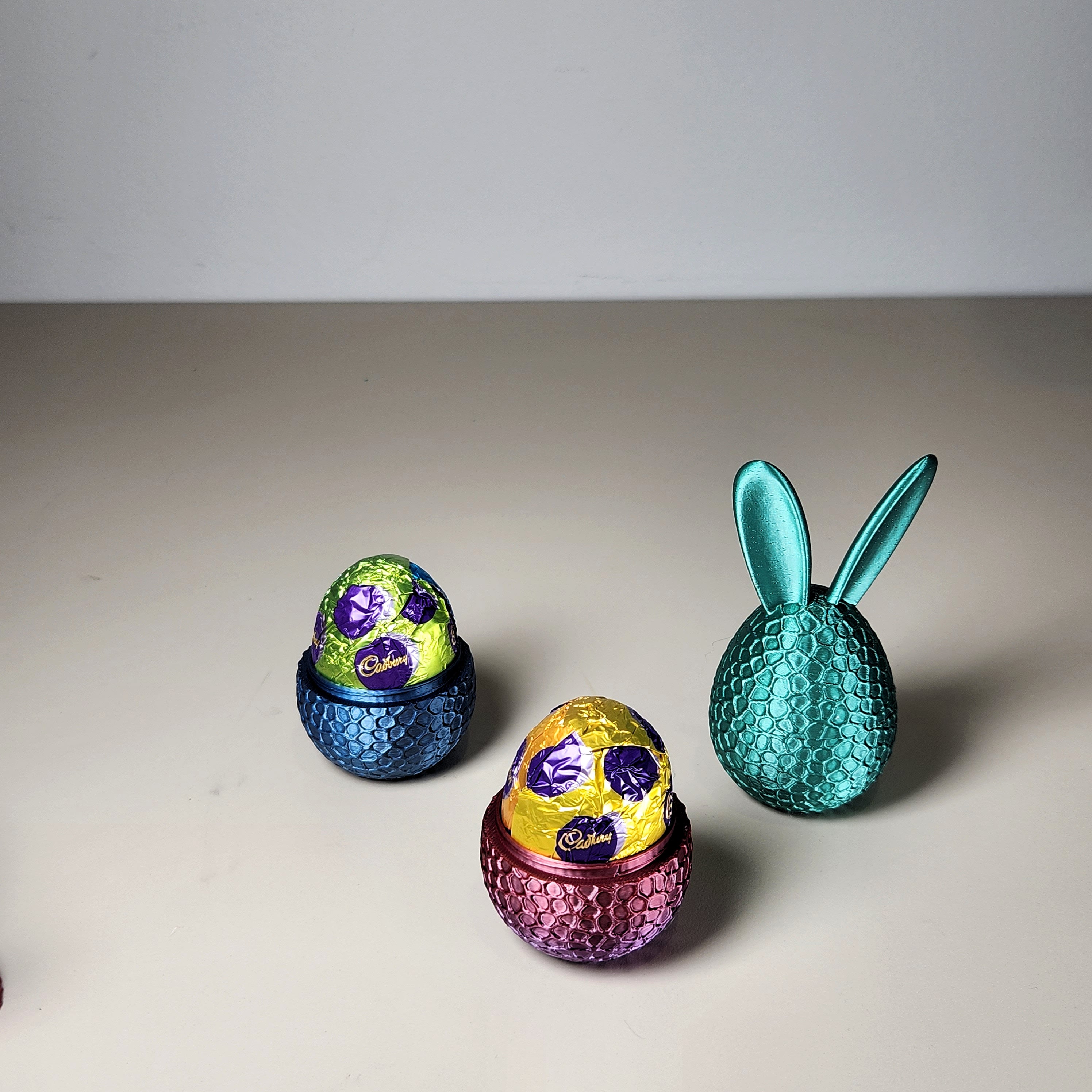 Egg Bunny Gift Pot 3d model