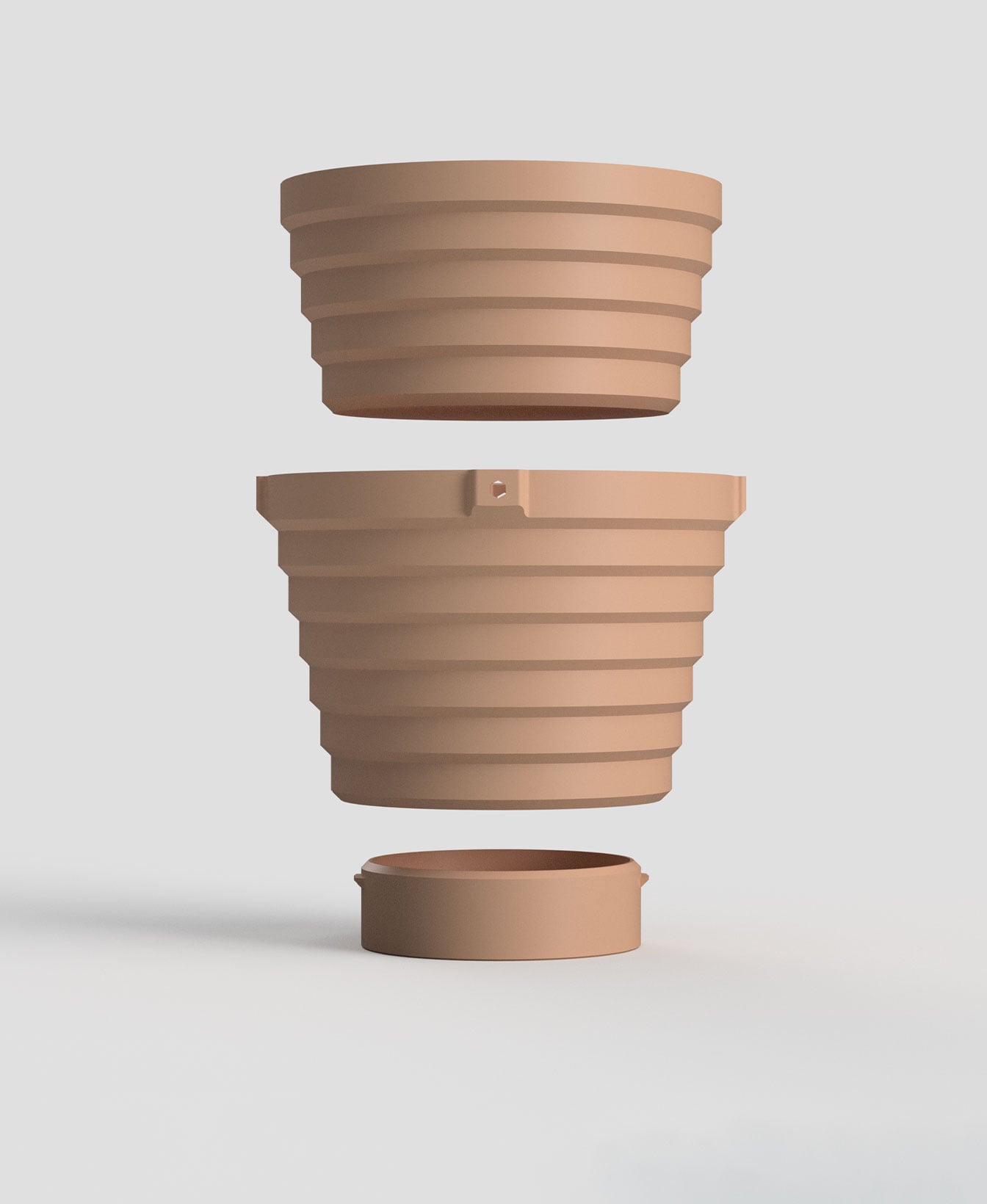 Hanging Planter - The Gio 3d model