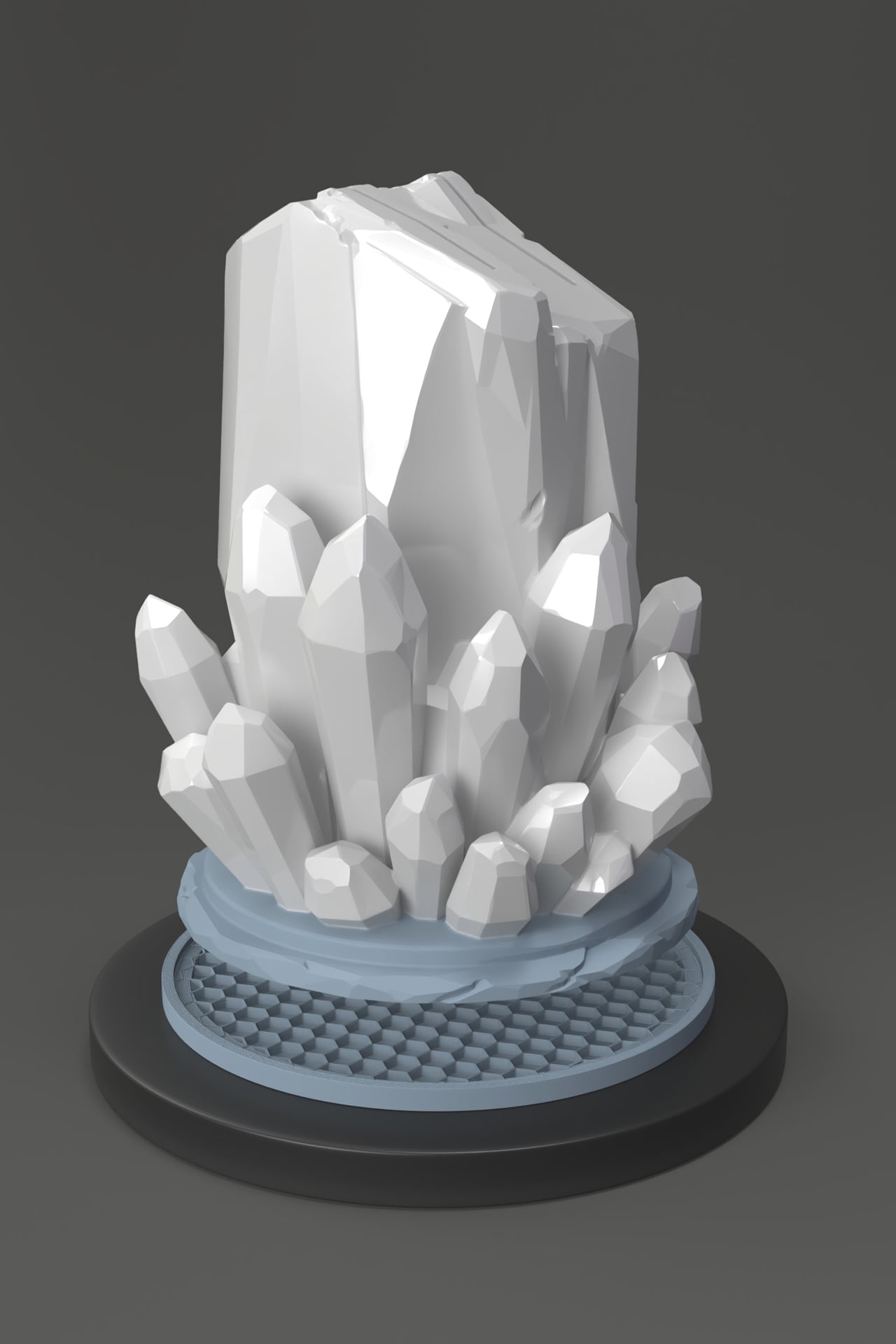 Crystal Knife Holder 3d model