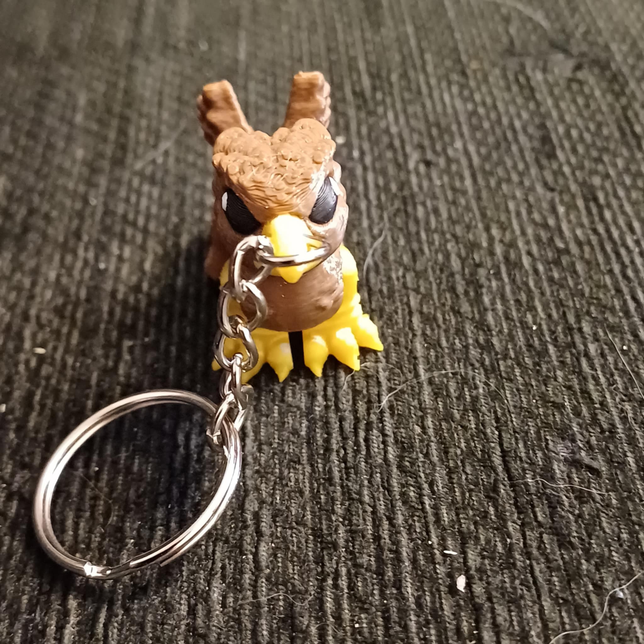 came out smaller than I thought so made it into a key chain
