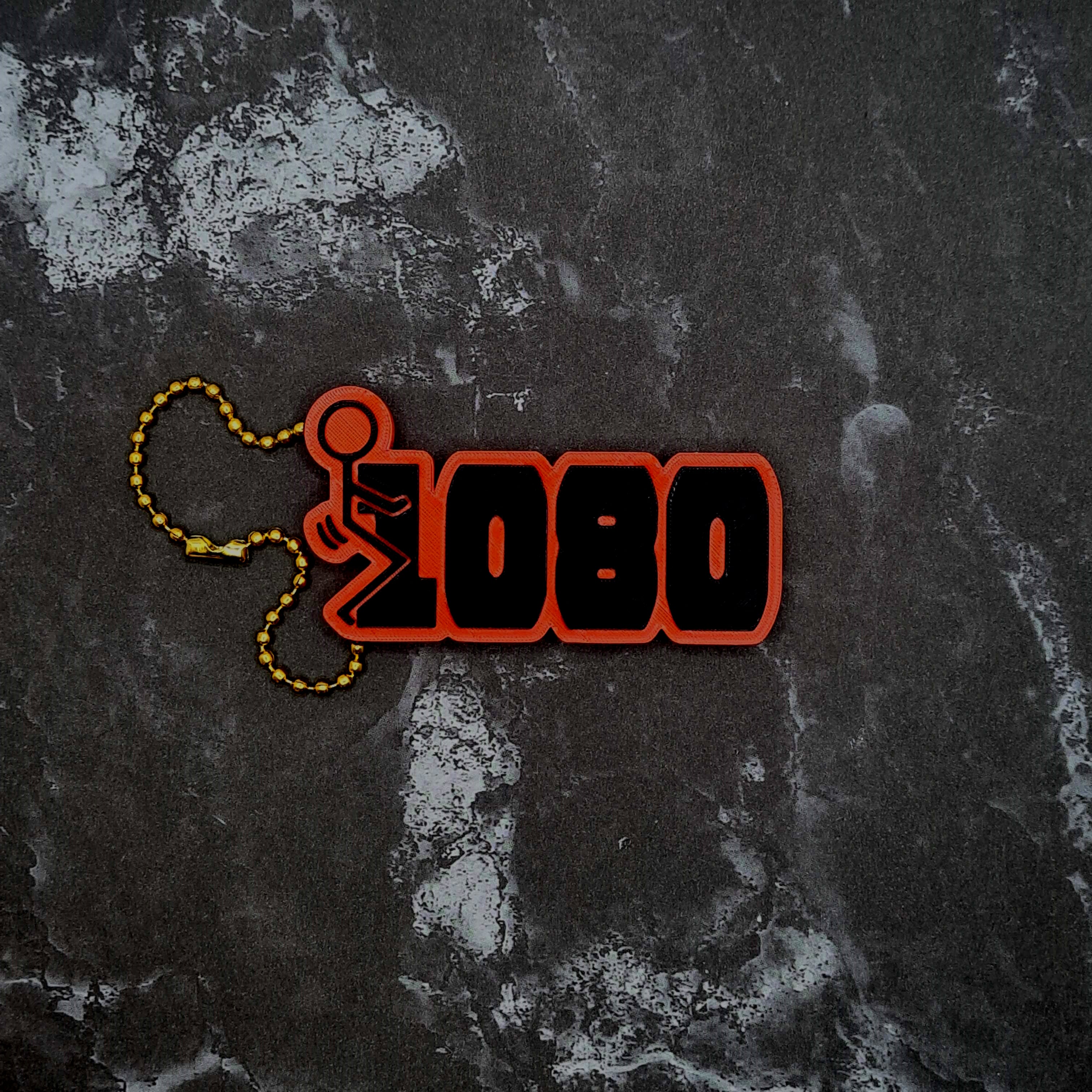 F*ck 1080 Keychain 3d model