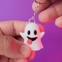 Whisper - cute ghost 3d model