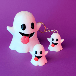 Whisper - cute ghost 3d model