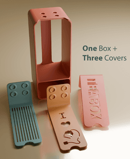 Tea box office organizer 3d model