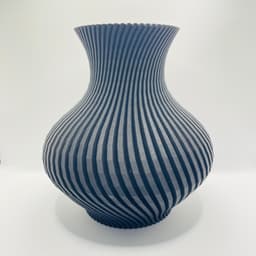 Spiral Vase Set - 4 Designs 3d model