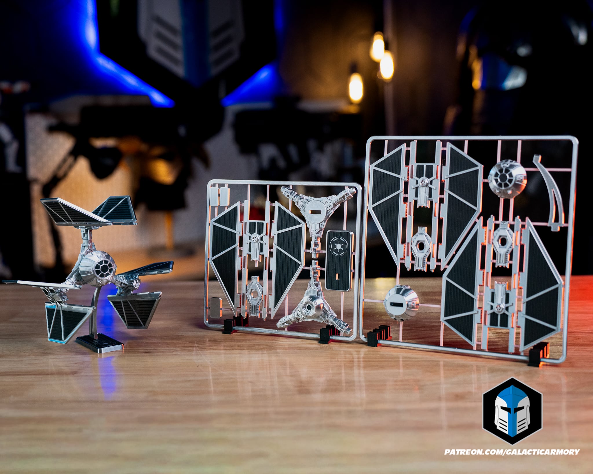 Tie Defender Kit Card - 3D Print Files 3d model
