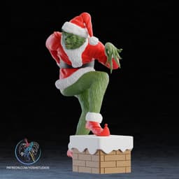 Life Sized Green Elf 3D Printer File STL 3d model