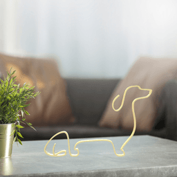 Dog Line Art, Modern, Minimalist 3d model