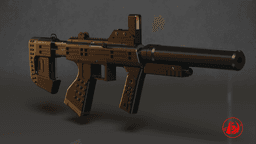 M7S SMG - Halo 3 ODST 3d model