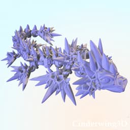 Baby Void Sea Dragon 3d model