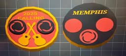 Flesh and Blood Memphis Calling Resource token.3mf 3d model