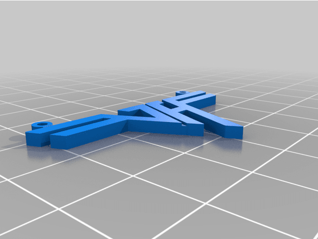 Van Halen Necklace 3d model